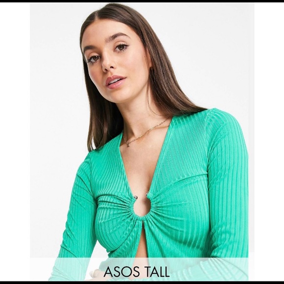 Long Sleeve Rib Top - Picture 2 of 10